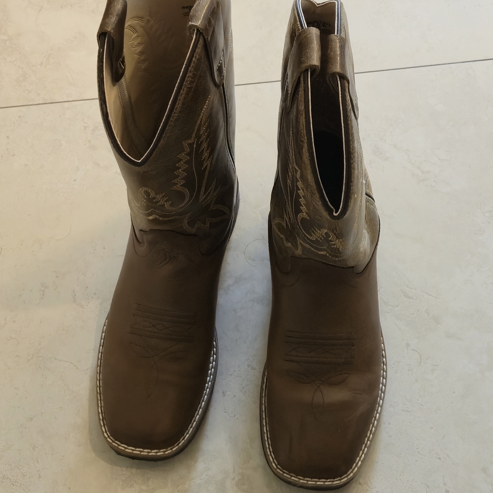 Men's Tan Western Cowboy Boots